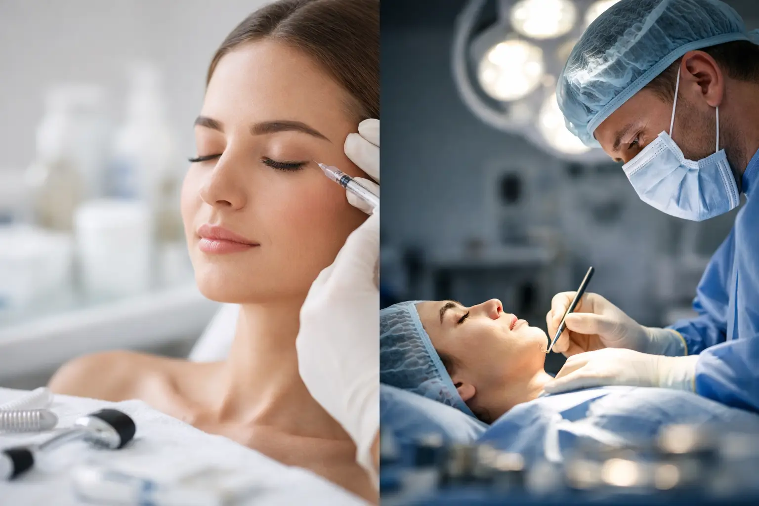 Medicina estética o cirugía: qué elegir